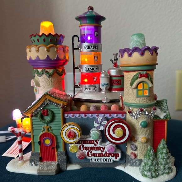 Vintage North Pole series department 56 gummy gumdrop factory - Picture 1 of 6